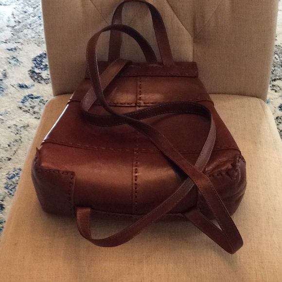 Vintage ellepi leather Backpack main image 6